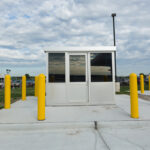 guard house at the fuel facility