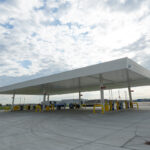 Fuel facility on airport property